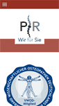 Mobile Screenshot of physio-reha-reinhardt.de